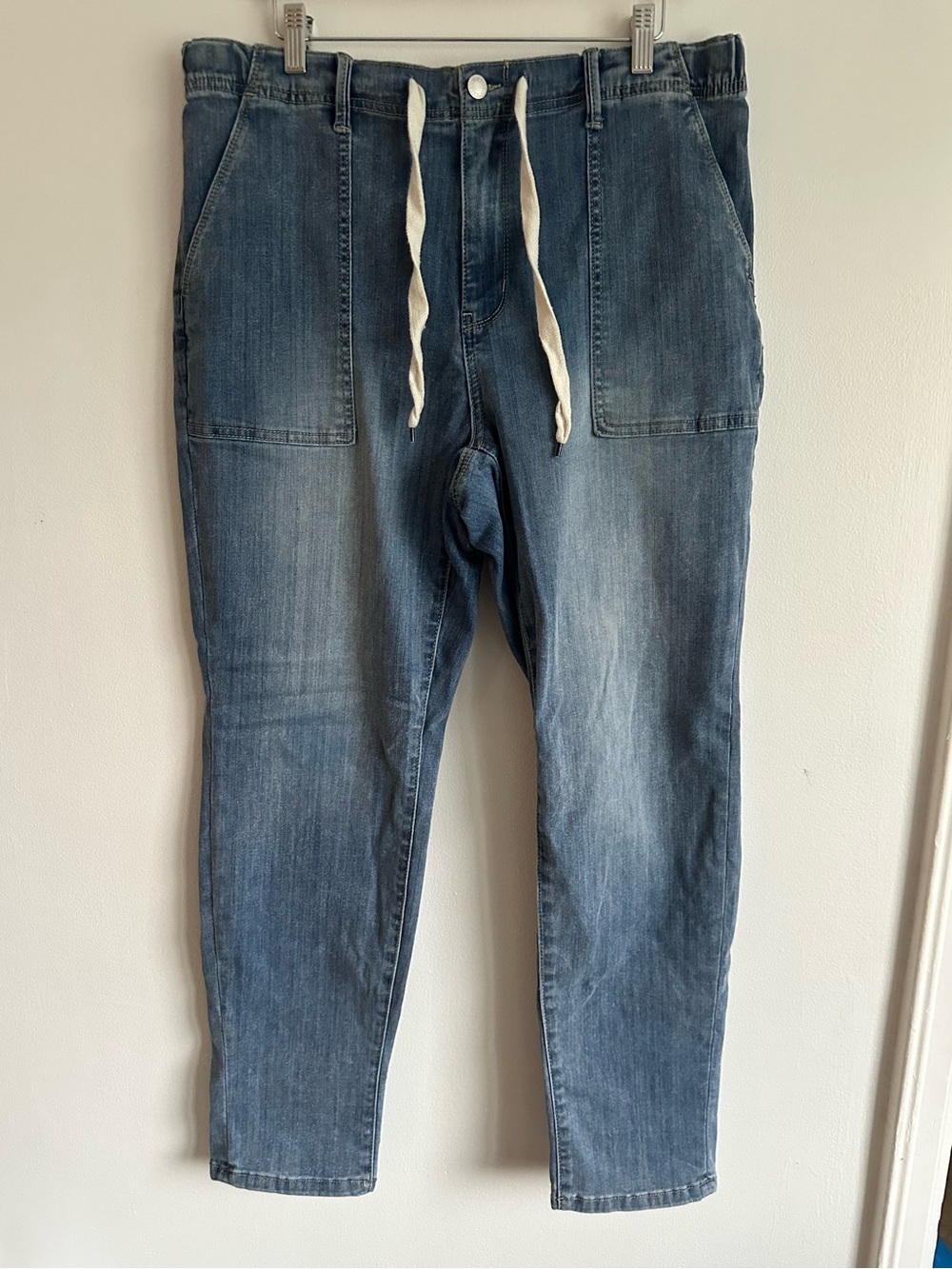 Judy Blue Slim Straight Denim Jeans Joggers Size 32